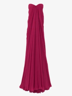 Abito bustier da sera da Donna in Rosa