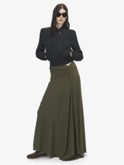 Bomber in seta da Donna in Nero