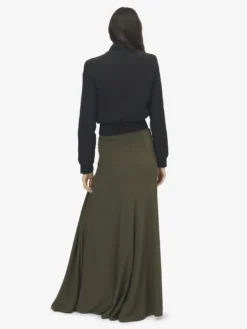 Bomber in seta da Donna in Nero