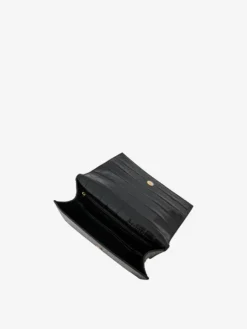 Borsa Jewelled Satchel da Donna in Nero/Oro