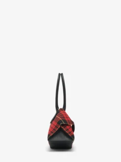 Borsa Manta da Donna in Rosso/Nero/Giallo