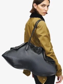 Borsa Maxi Manta da Donna in Nero