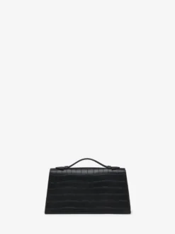 Borsa Skull con manico superiore da Donna in Nero