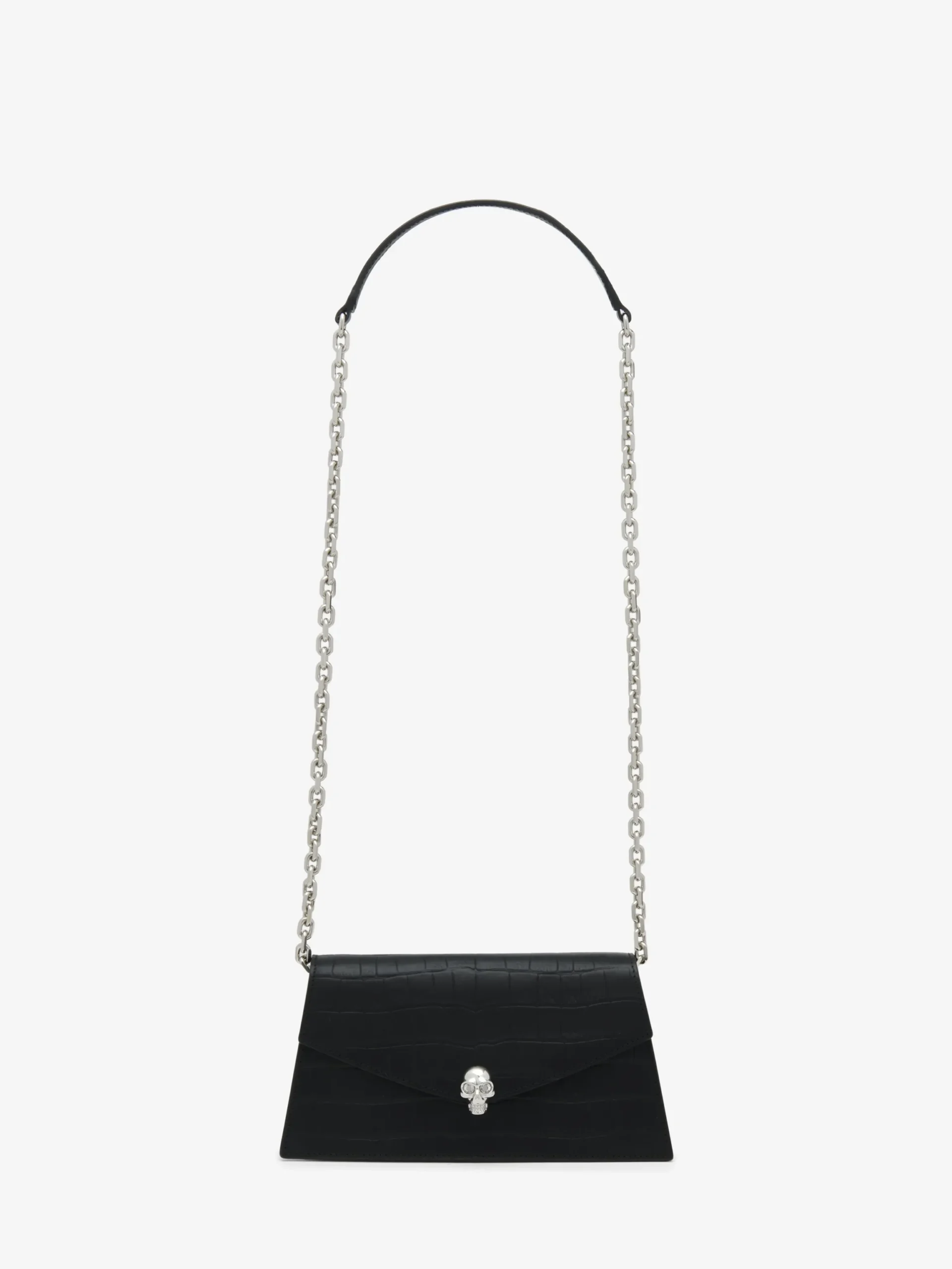 Borsa Skull Mini da Donna in Nero