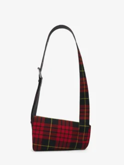 Borsa Sling T-Bar da Donna in Rosso/Nero/Giallo