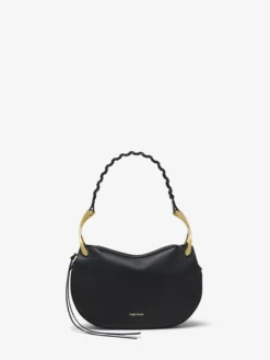 Borsa Wishbone a spalla da Donna in Nero