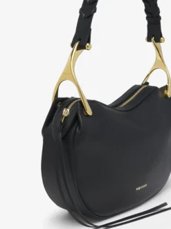 Borsa Wishbone a spalla da Donna in Nero
