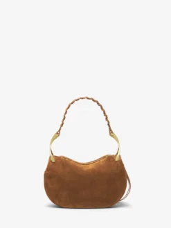 Borsa Wishbone a spalla da Donna in Marrone
