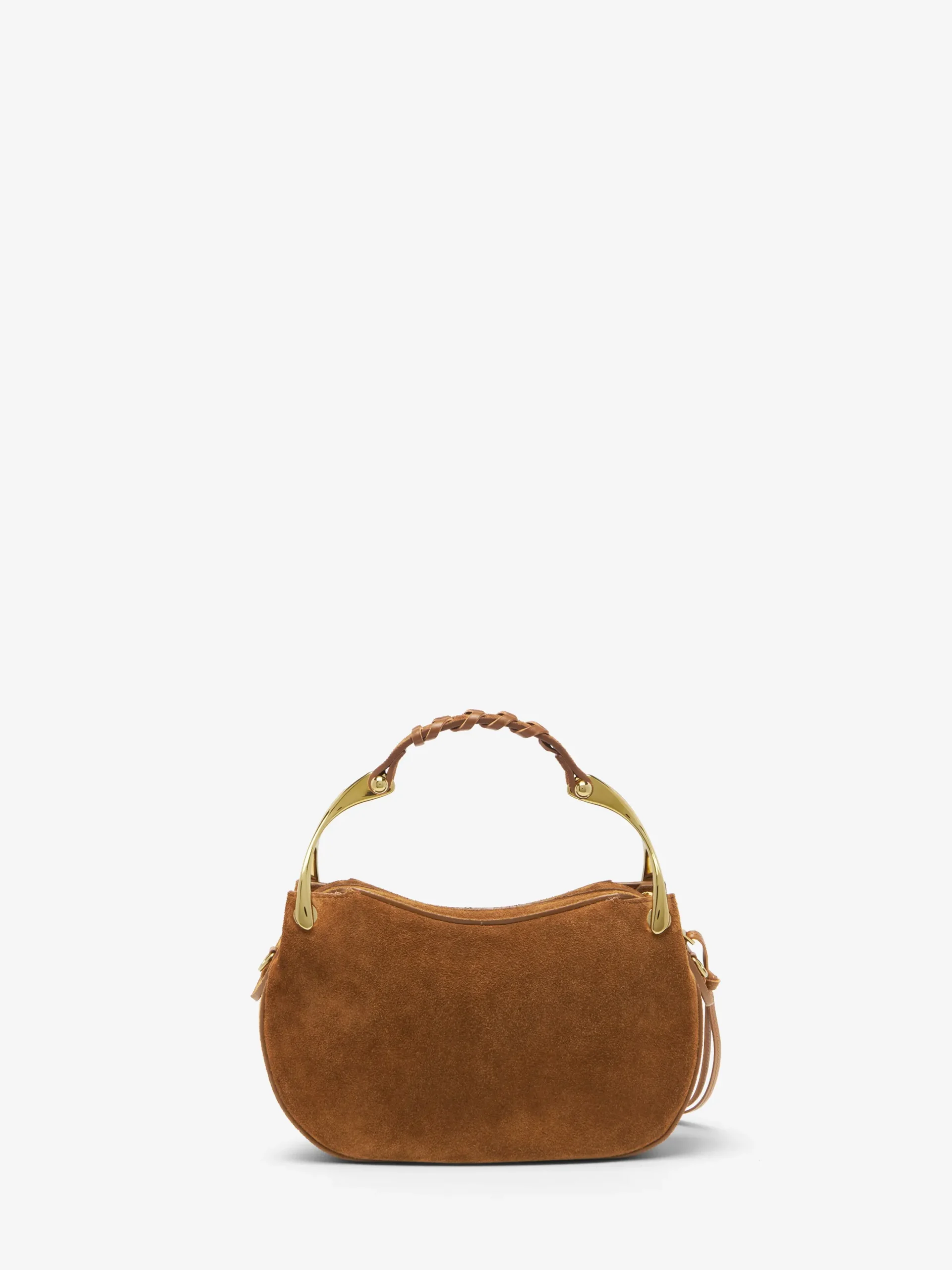 Borsa Wishbone Mini da Donna in Marrone
