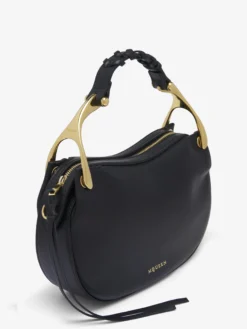 Borsa Wishbone Mini da Donna in Nero