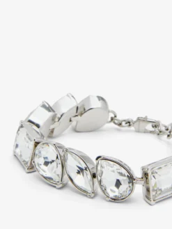 Bracciale Cocktail da Donna in Finitura argento/Trasparente