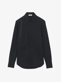 Camicia Harness a catena da Uomo in Nero