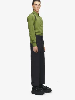 Camicia Harness con logo McQueen da Uomo in Verde