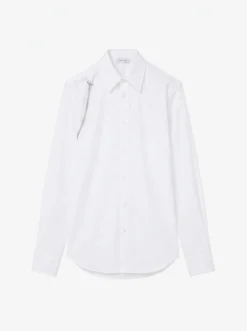Camicia Harness da Uomo in Bianco Ottico