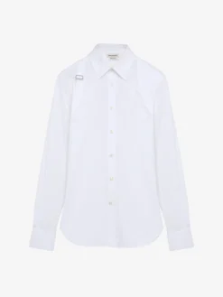 Camicia Harness da Uomo in Bianco