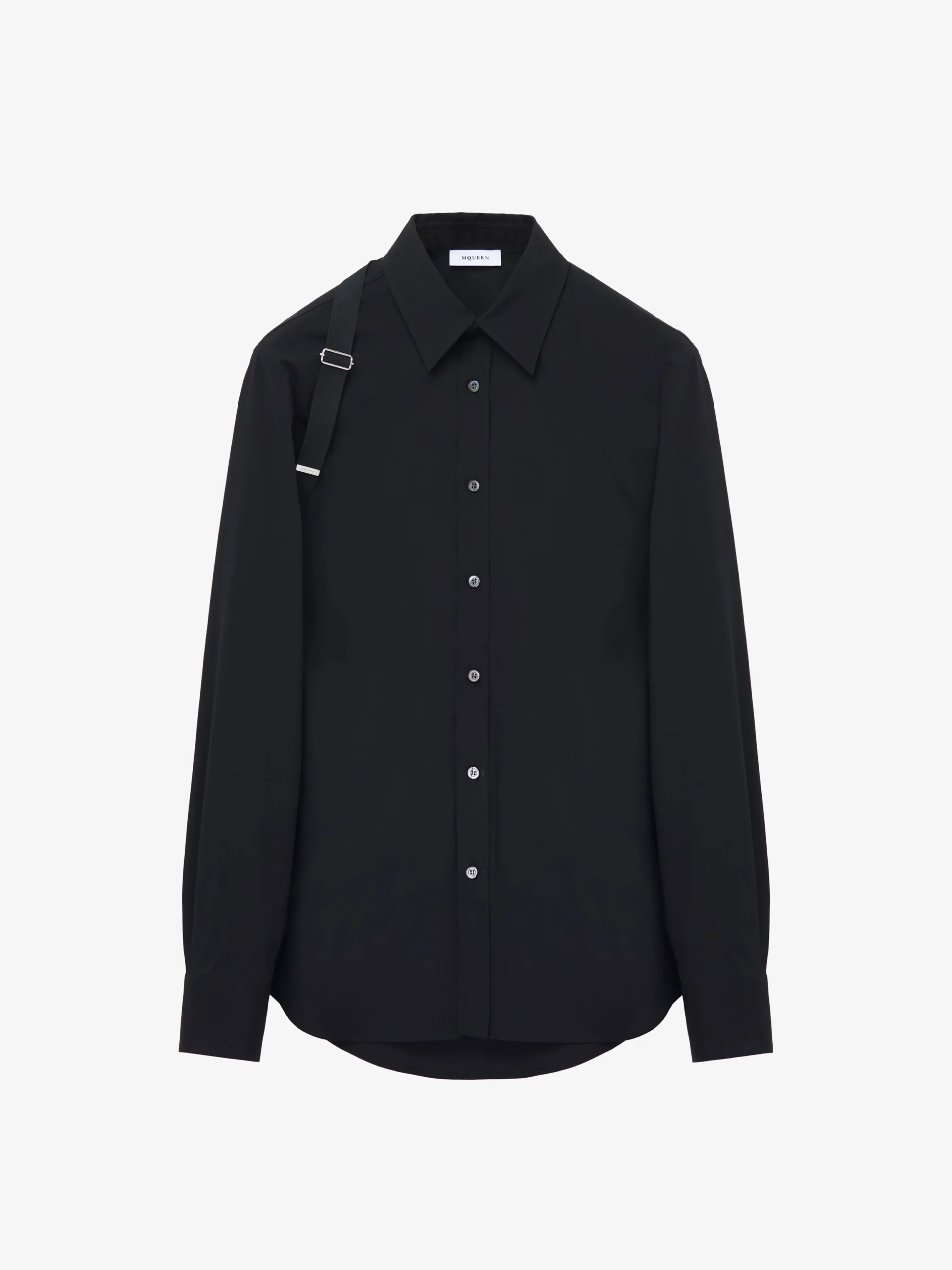 Camicia Harness da Uomo in Nero