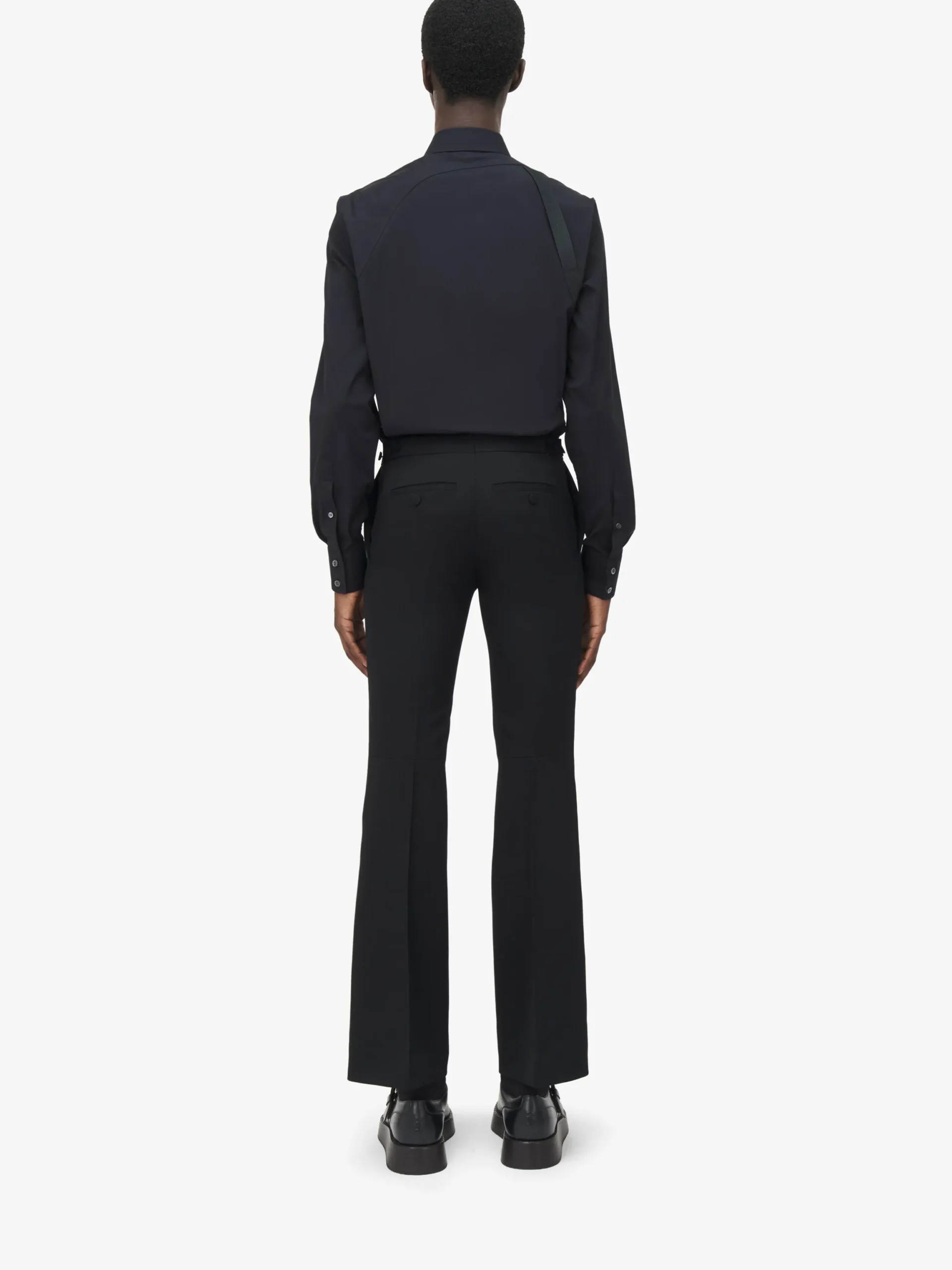 Camicia Harness da Uomo in Nero