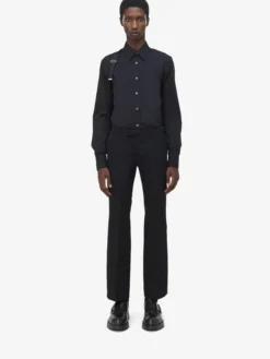 Camicia Harness da Uomo in Nero