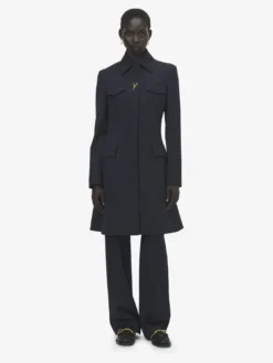 Cappotto Wishbone da Donna in Indaco