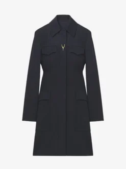 Cappotto Wishbone da Donna in Indaco