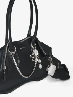 Charm a catena Chandelier da Donna in Argento Anticato