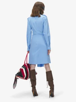 Chemisier arricciato da Donna in Blu