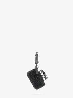 Clutch Knuckle Charm da Donna in Nero