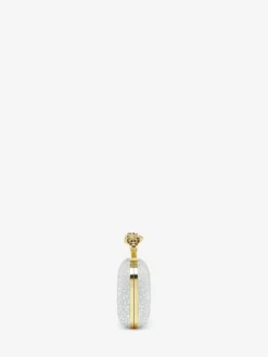 Clutch Knuckle da Donna in Argento