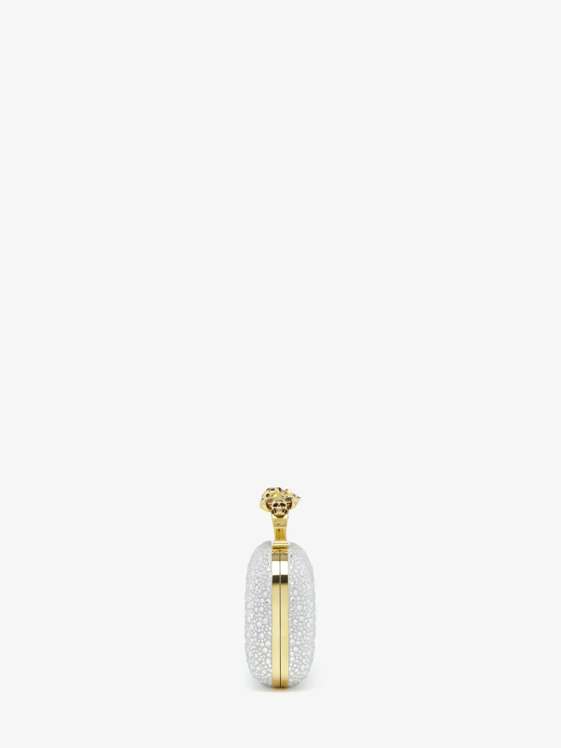 Clutch Knuckle da Donna in Argento