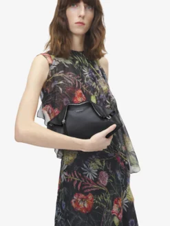 Clutch Manta da Donna in Nero