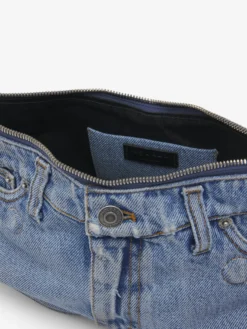 Clutch Manta da Donna in Washed Blue