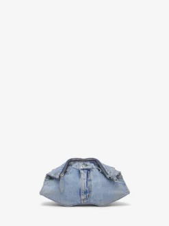 Clutch Manta da Donna in Washed Blue