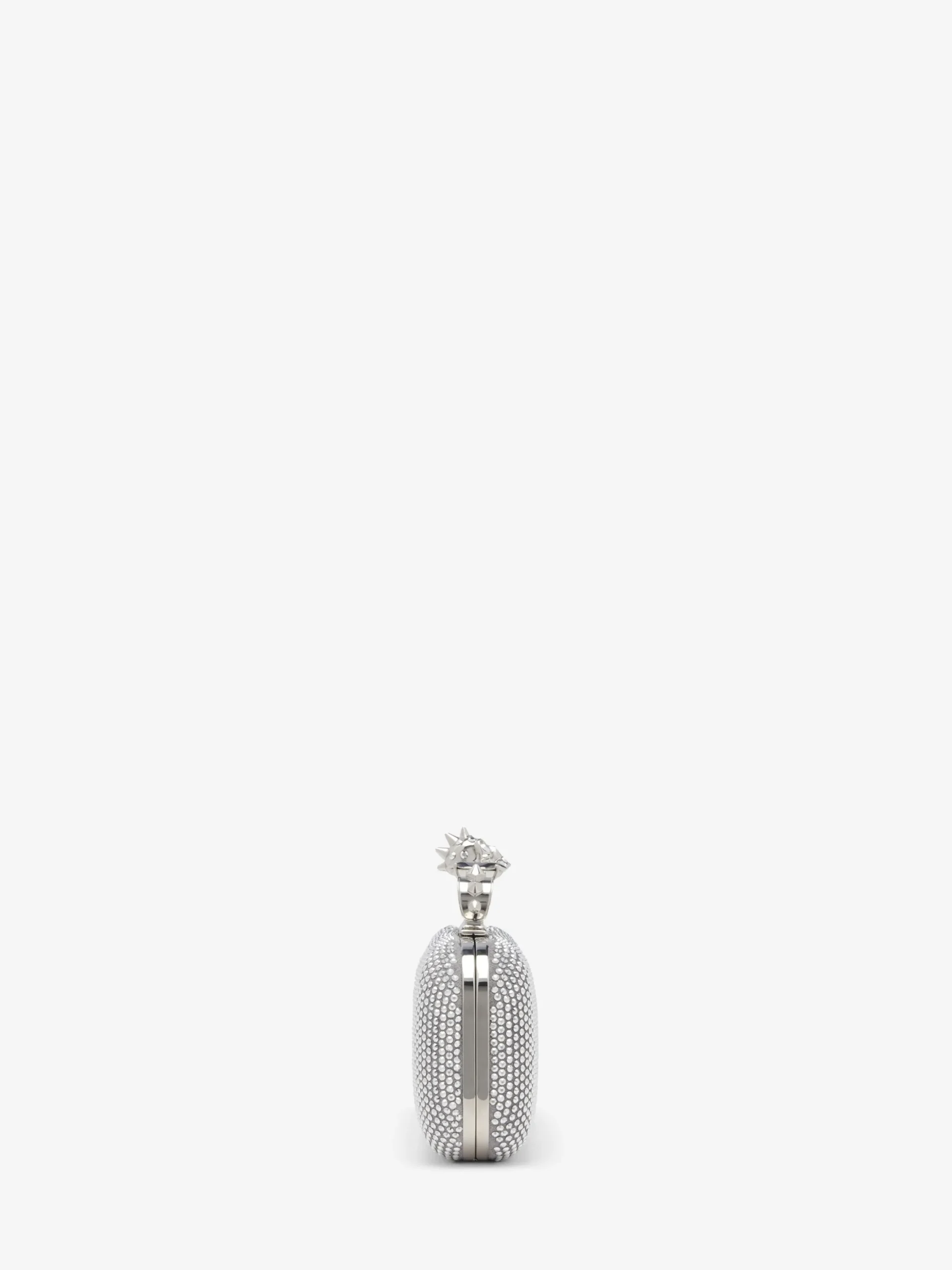 Clutch The Knuckle lunga da Donna in Finitura argento