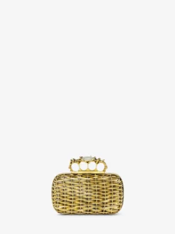 Clutch Thorn Knuckle da Donna in Oro