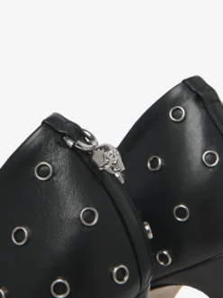 Décolleté Skull da Donna in Nero