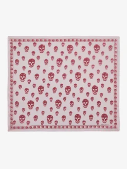 Foulard Skull classico da Donna in Rosa