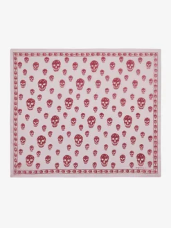 Foulard Skull classico da Donna in Rosa