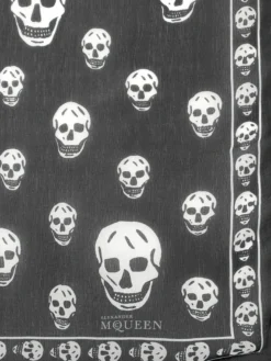 Foulard Skull Classico in Nero