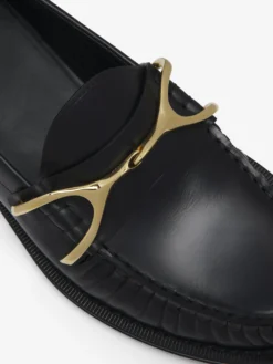 Mocassini Wishbone da Uomo in Nero