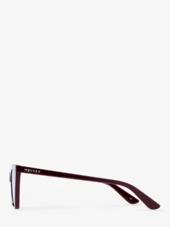 Occhiali da sole Cat-eye geometrici Spike da Donna in Bordeaux/Blu