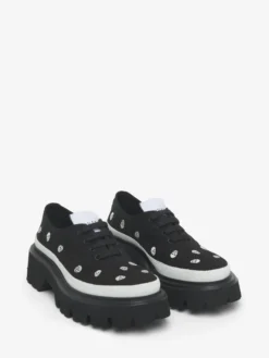 Ollie Sneaker da Uomo in Nero/Bianco