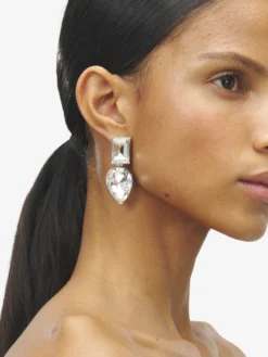 Orecchini Cocktail da Donna in Finitura argento