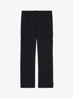 Pantaloni cargo da Uomo in Nero
