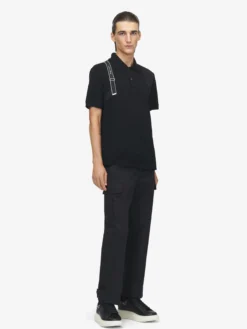 Pantaloni cargo da Uomo in Nero