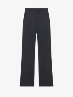 Pantaloni sartoriali a vita alta da Donna in Indaco