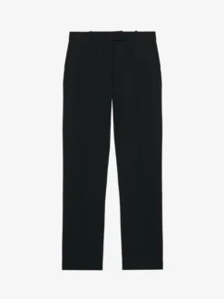 Pantaloni sartoriali cropped da Donna in Nero