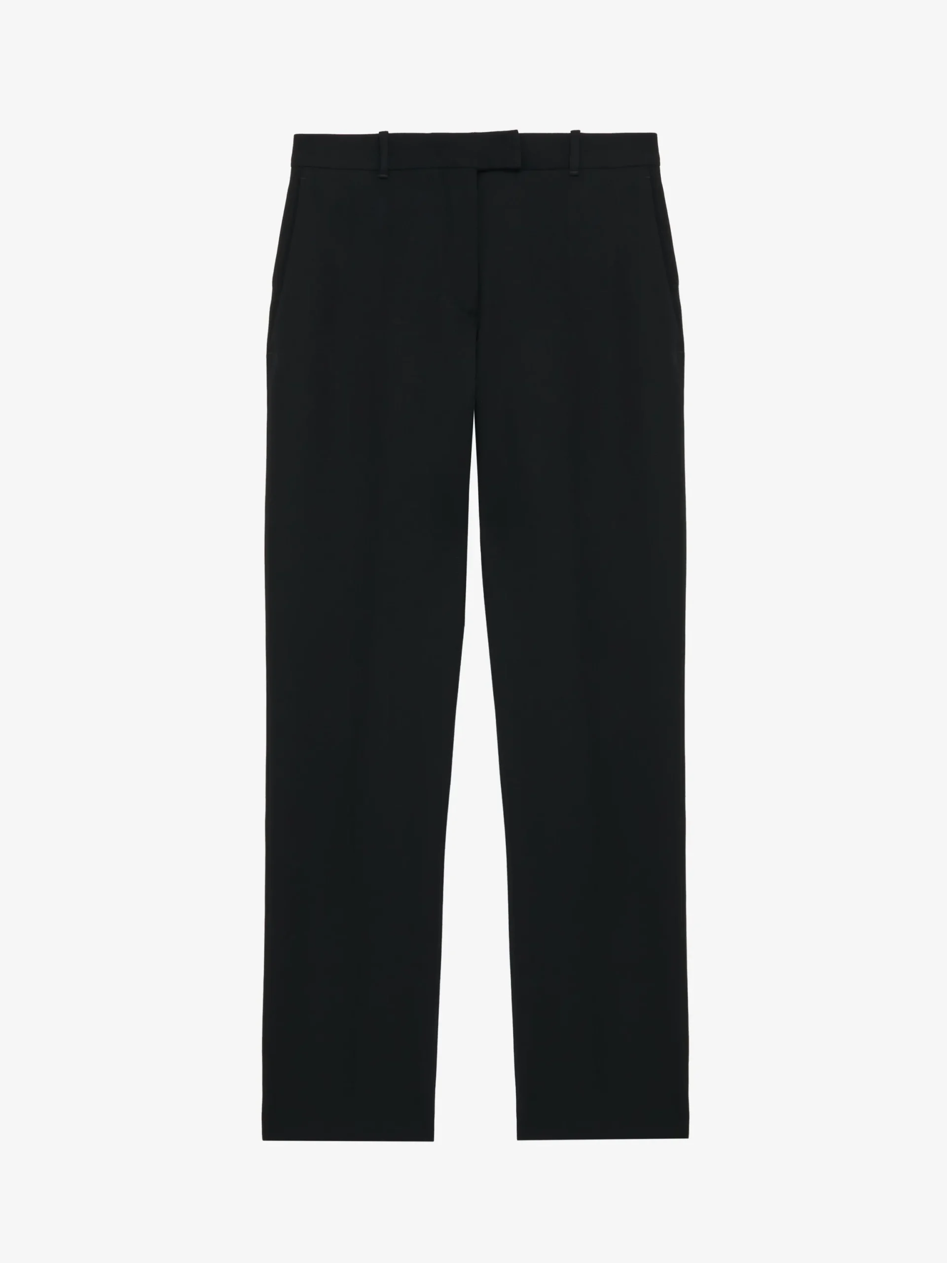 Pantaloni sartoriali cropped da Donna in Nero