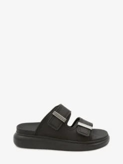 Sandali Hybrid da Donna in Nero/Argento