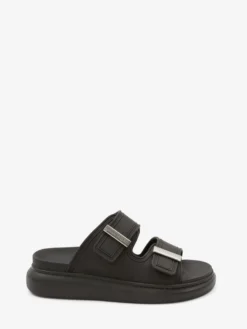 Sandali Hybrid da Uomo in Nero/Argento