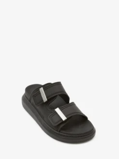 Sandali Hybrid da Uomo in Nero/Argento